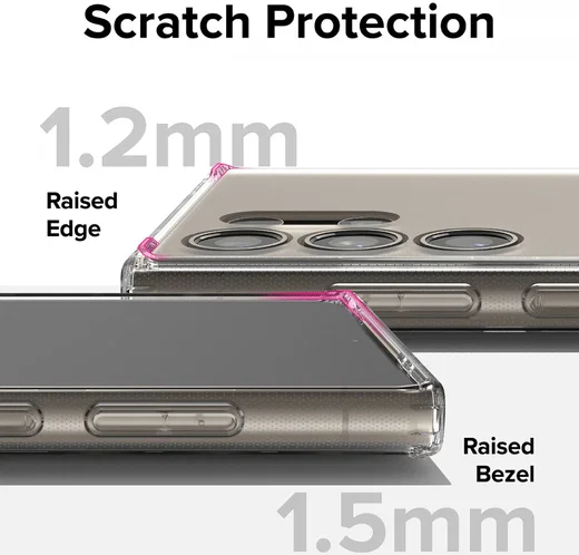 Ringke Fusion Samsung Galaxy S24 Ultra Hoesje Matte Transparant afbeelding 10