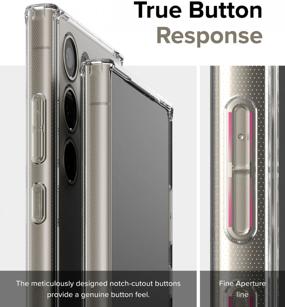Ringke Fusion Samsung Galaxy S24 Ultra Hoesje Matte Transparant afbeelding 11