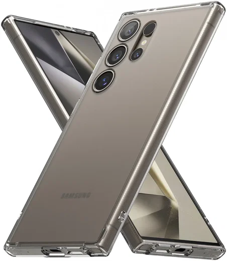 Ringke Fusion Samsung Galaxy S24 Ultra Hoesje Matte Transparant afbeelding 13