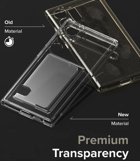 Ringke Fusion Card Samsung Galaxy S24 Ultra Hoesje Transparant afbeelding 5