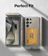 Ringke Fusion Card Samsung Galaxy S24 Ultra Hoesje Transparant afbeelding 11