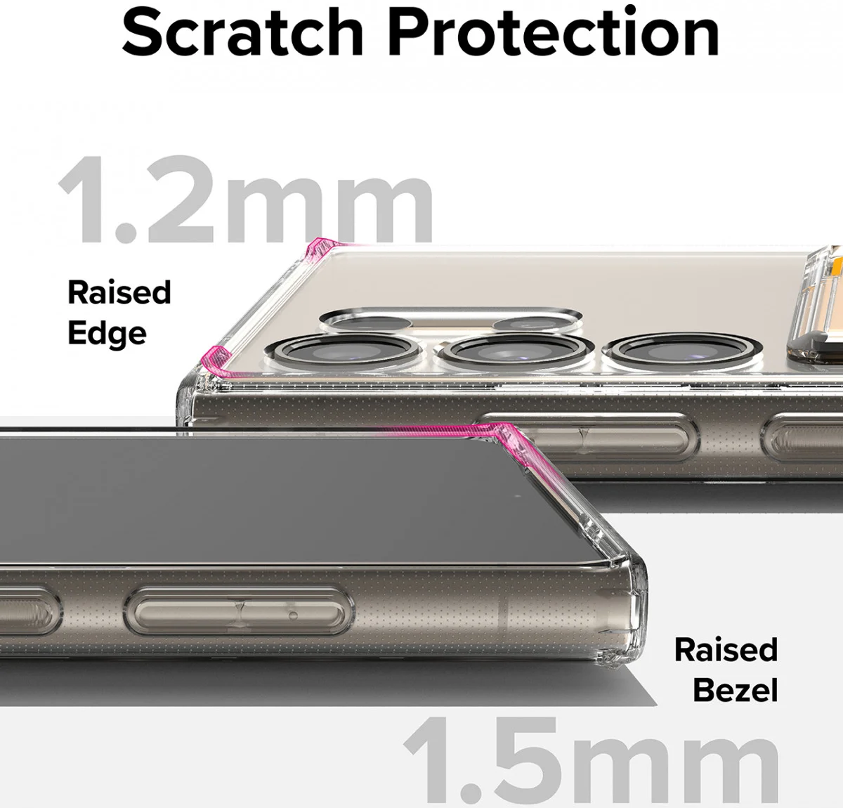 Ringke Fusion Card Samsung Galaxy S24 Ultra Hoesje Transparant afbeelding 12