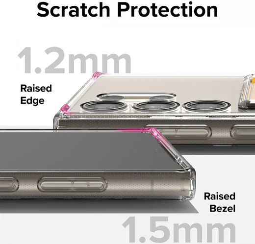 Ringke Fusion Card Samsung Galaxy S24 Ultra Hoesje Transparant afbeelding 12