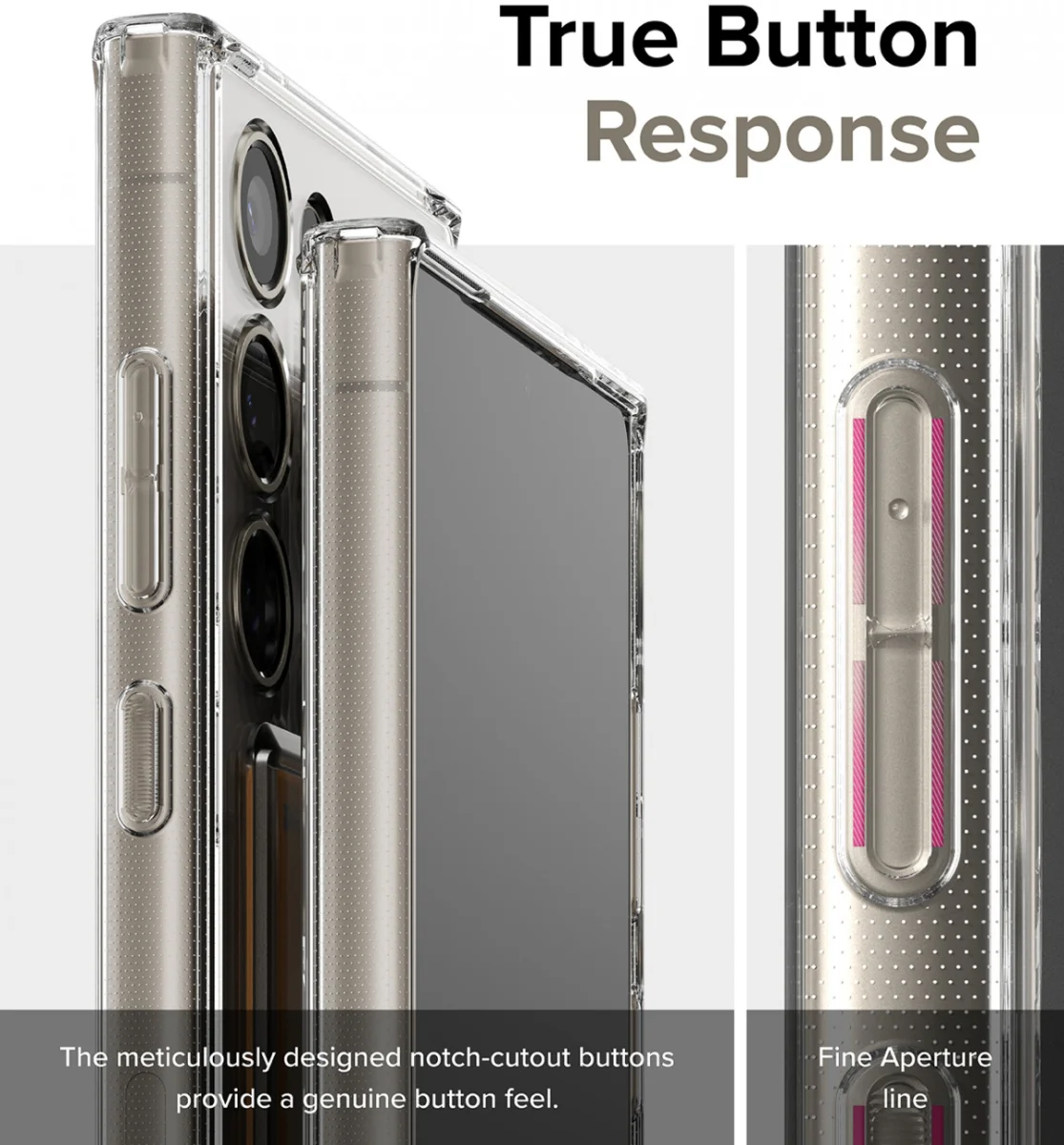 Ringke Fusion Card Samsung Galaxy S24 Ultra Hoesje Transparant afbeelding 13