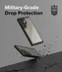 Ringke Fusion Bold Samsung Galaxy S24 Ultra Hoesje Transparant Zwart afbeelding 3