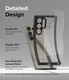 Ringke Fusion Bold Samsung Galaxy S24 Ultra Hoesje Transparant Zwart afbeelding 7