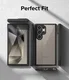 Ringke Fusion Bold Samsung Galaxy S24 Ultra Hoesje Transparant Zwart afbeelding 10