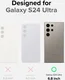 Ringke Fusion Bold Samsung Galaxy S24 Ultra Hoesje Transparant Zwart afbeelding 13