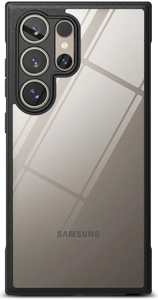Ringke Fusion Bold Samsung Galaxy S24 Ultra Hoesje Transparant Zwart afbeelding 15