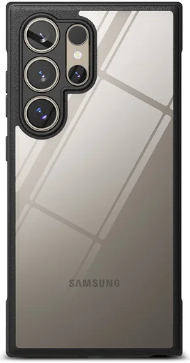 Ringke Fusion Bold Samsung Galaxy S24 Ultra Hoesje Transparant Zwart afbeelding 15