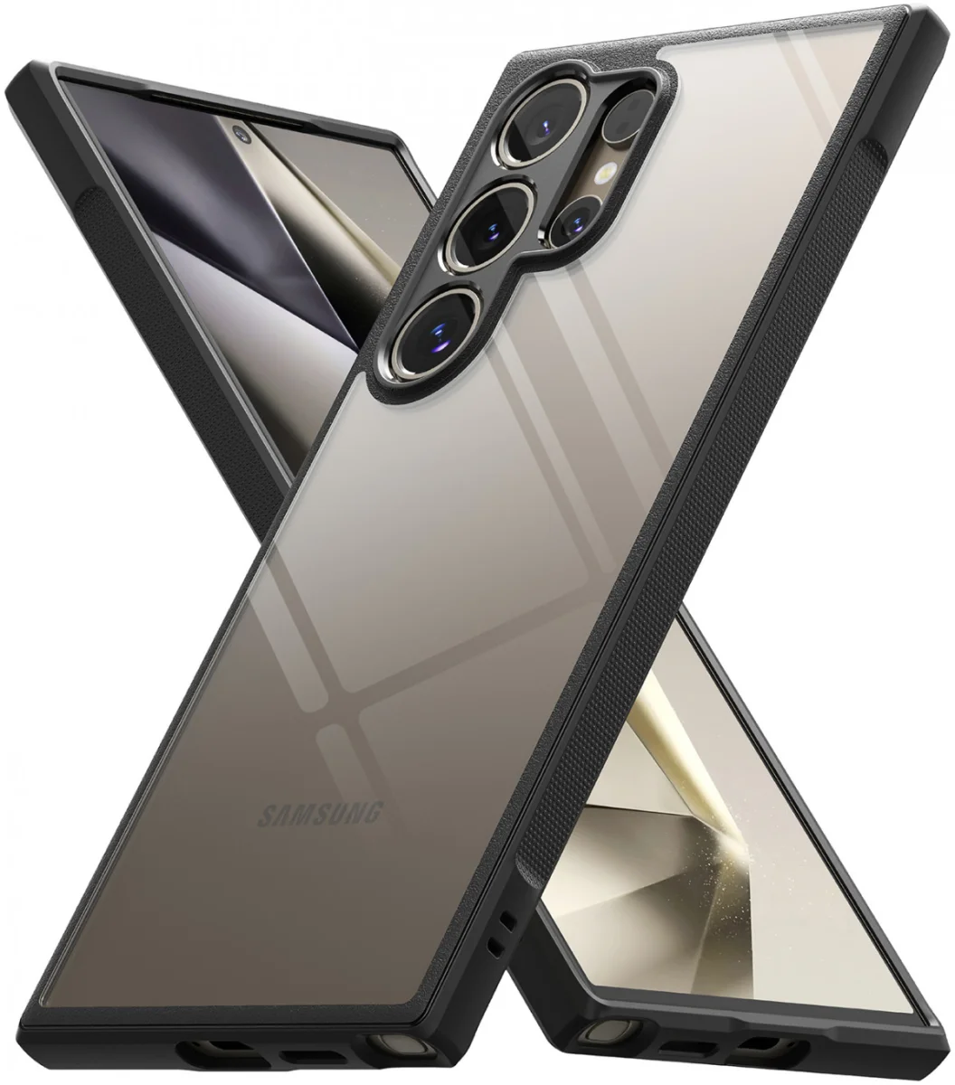 Ringke Fusion Bold Samsung Galaxy S24 Ultra Hoesje Transparant Zwart afbeelding 14