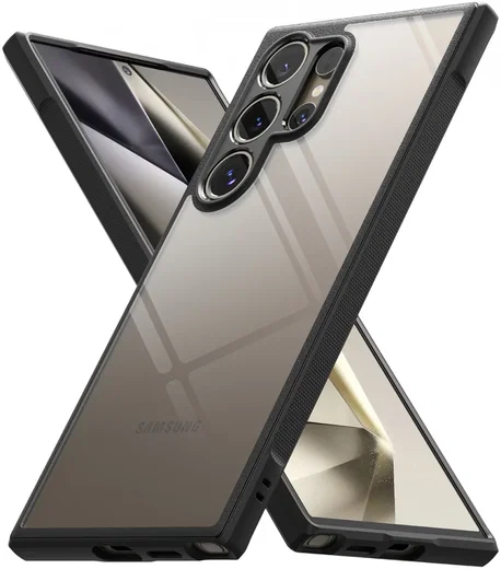 Ringke Fusion Bold Samsung Galaxy S24 Ultra Hoesje Transparant Zwart afbeelding 14