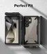 Ringke Fusion X Samsung Galaxy S24 Ultra Hoesje Back Cover Zwart afbeelding 9