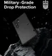 Ringke Onyx Samsung Galaxy S24 Ultra Hoesje TPU Back Cover Zwart afbeelding 3