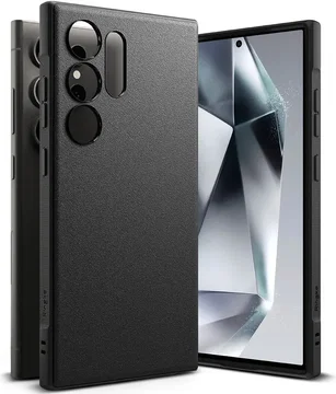 Ringke Onyx Samsung Galaxy S24 Ultra Hoesje TPU Back Cover Zwart
