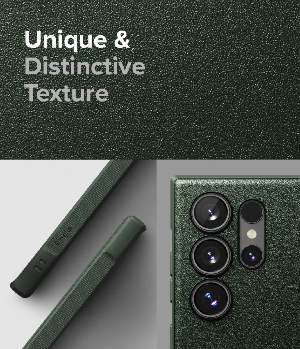 Ringke Onyx Samsung Galaxy S24 Ultra Hoesje TPU Back Cover Groen afbeelding 4