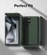 Ringke Onyx Samsung Galaxy S24 Ultra Hoesje TPU Back Cover Groen afbeelding 10