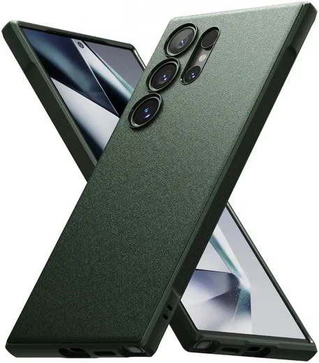 Ringke Onyx Samsung Galaxy S24 Ultra Hoesje TPU Back Cover Groen afbeelding 13
