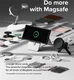 Ringke Onyx Magnetic Samsung Galaxy S24 Ultra Hoesje MagSafe Zwart afbeelding 4