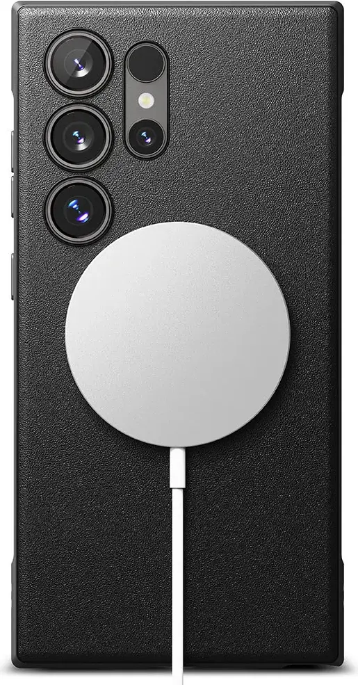 Ringke Onyx Magnetic Samsung Galaxy S24 Ultra Hoesje MagSafe Zwart afbeelding 15
