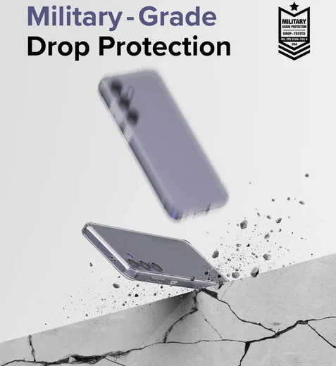 Ringke Fusion Samsung Galaxy S24 Plus Hoesje Matte Transparant afbeelding 3