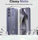Ringke Fusion Samsung Galaxy S24 Plus Hoesje Matte Transparant afbeelding 4
