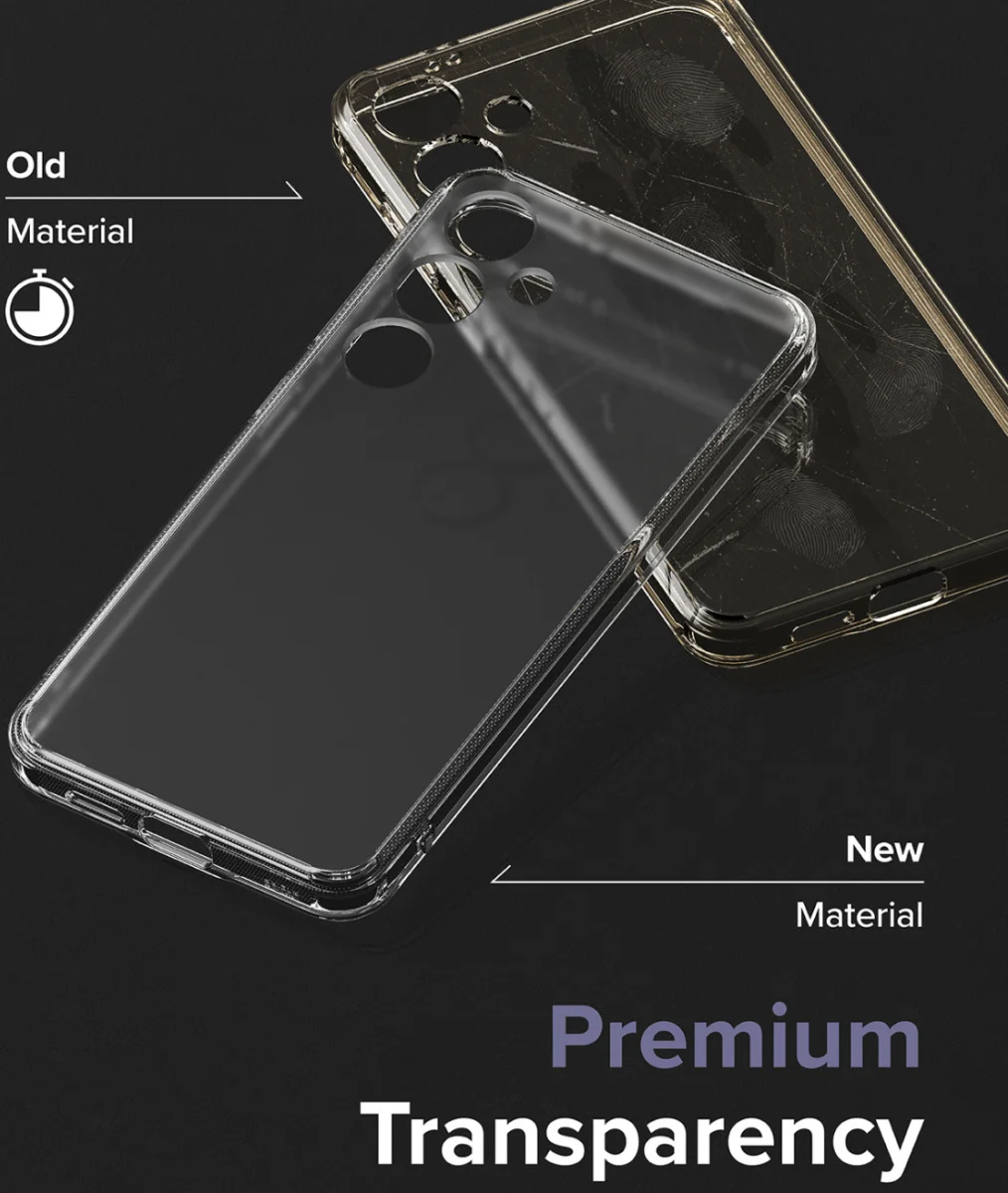 Ringke Fusion Samsung Galaxy S24 Plus Hoesje Matte Transparant afbeelding 6