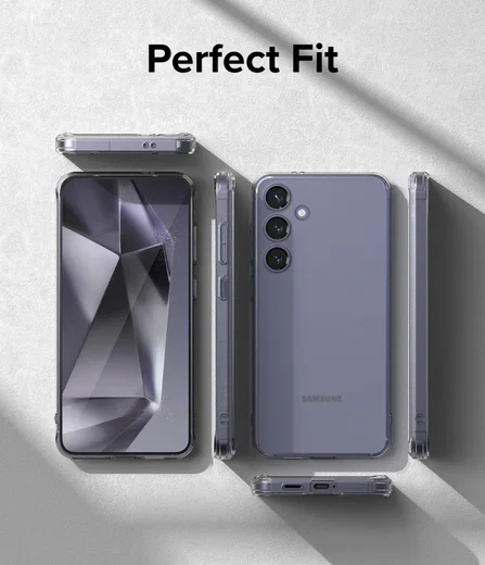 Ringke Fusion Samsung Galaxy S24 Plus Hoesje Matte Transparant afbeelding 9