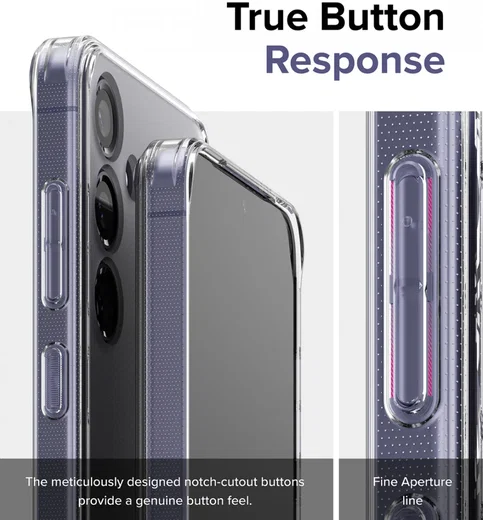 Ringke Fusion Samsung Galaxy S24 Plus Hoesje Matte Transparant afbeelding 11