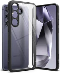 Ringke Fusion Bold Samsung Galaxy S24 Plus Hoesje Transparant Zwart afbeelding