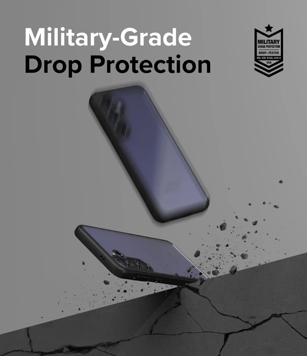 Ringke Fusion Bold Samsung Galaxy S24 Plus Hoesje Transparant Zwart afbeelding 3