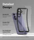 Ringke Fusion Bold Samsung Galaxy S24 Plus Hoesje Transparant Zwart afbeelding 8