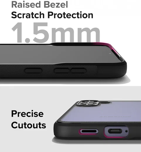 Ringke Fusion Bold Samsung Galaxy S24 Plus Hoesje Transparant Zwart afbeelding 11