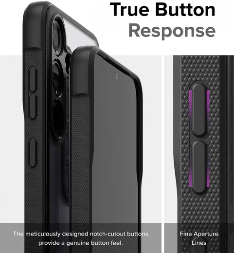 Ringke Fusion Bold Samsung Galaxy S24 Plus Hoesje Transparant Zwart afbeelding 12