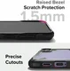 Ringke Fusion X Samsung Galaxy S24 Plus Hoesje Back Cover Zwart afbeelding 10