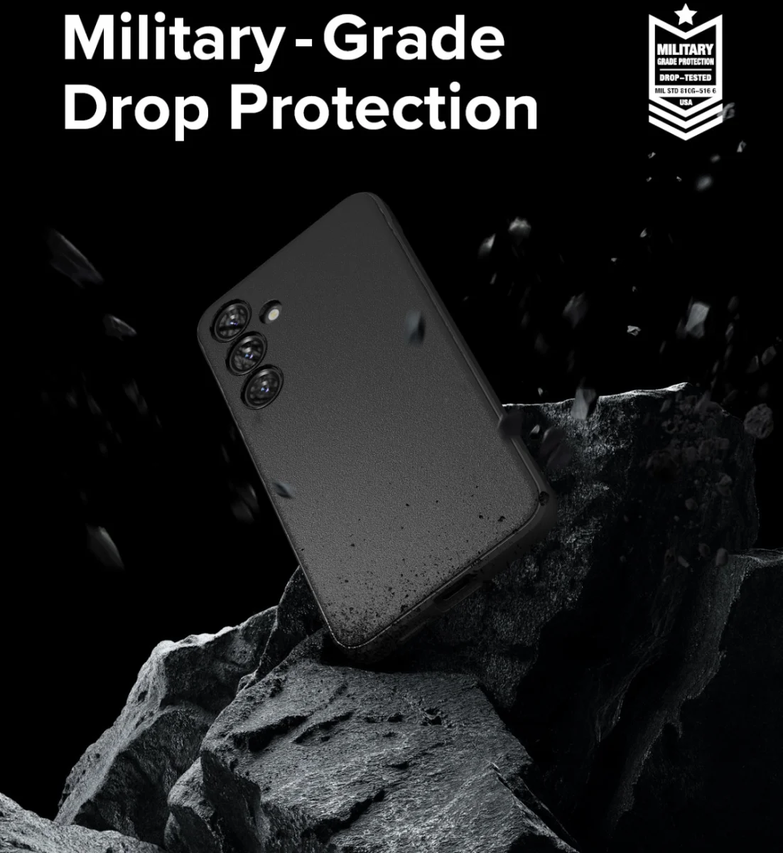 Ringke Onyx Samsung Galaxy S24 Plus Hoesje TPU Back Cover Zwart afbeelding 3