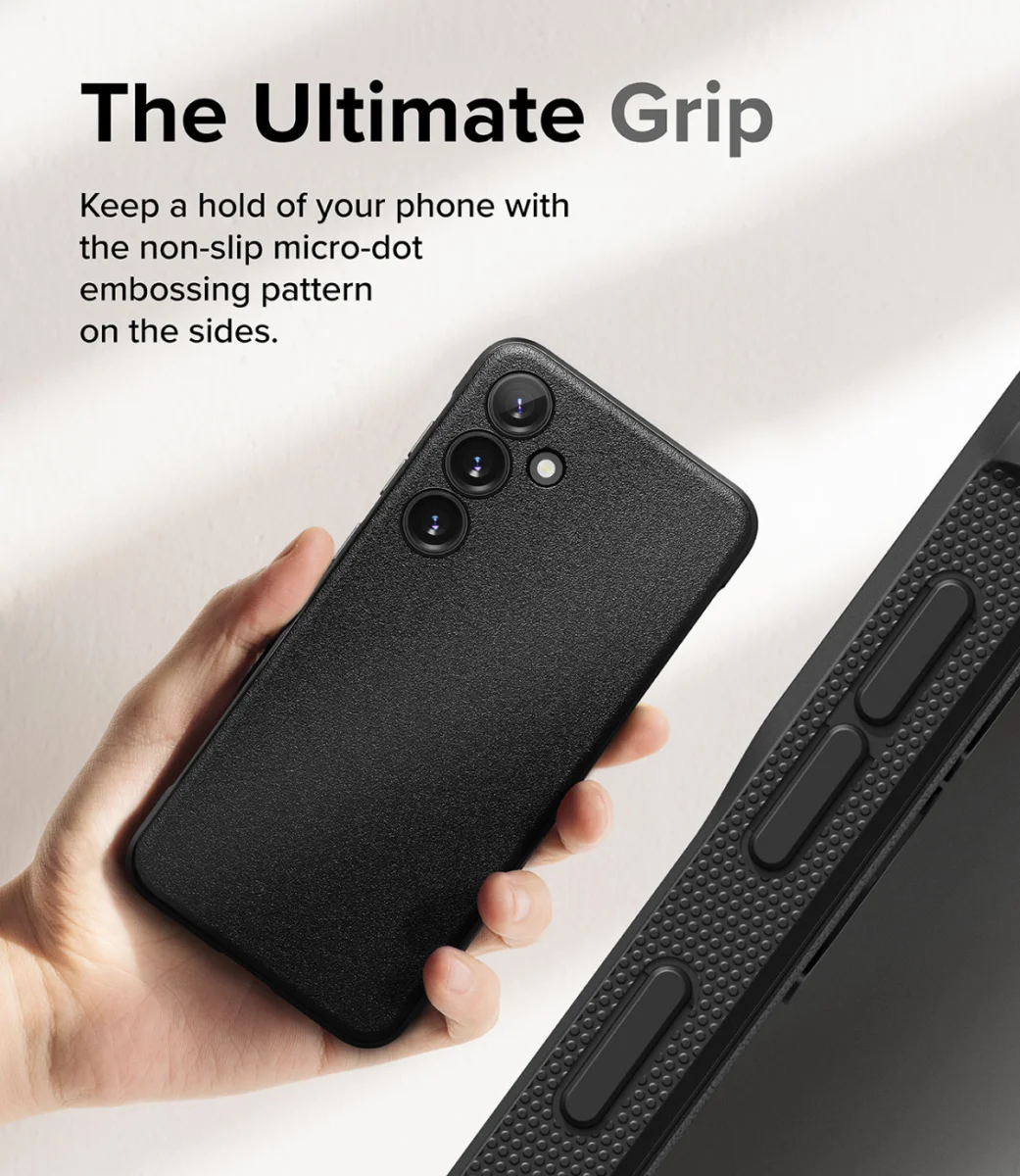Ringke Onyx Samsung Galaxy S24 Plus Hoesje TPU Back Cover Zwart afbeelding 6