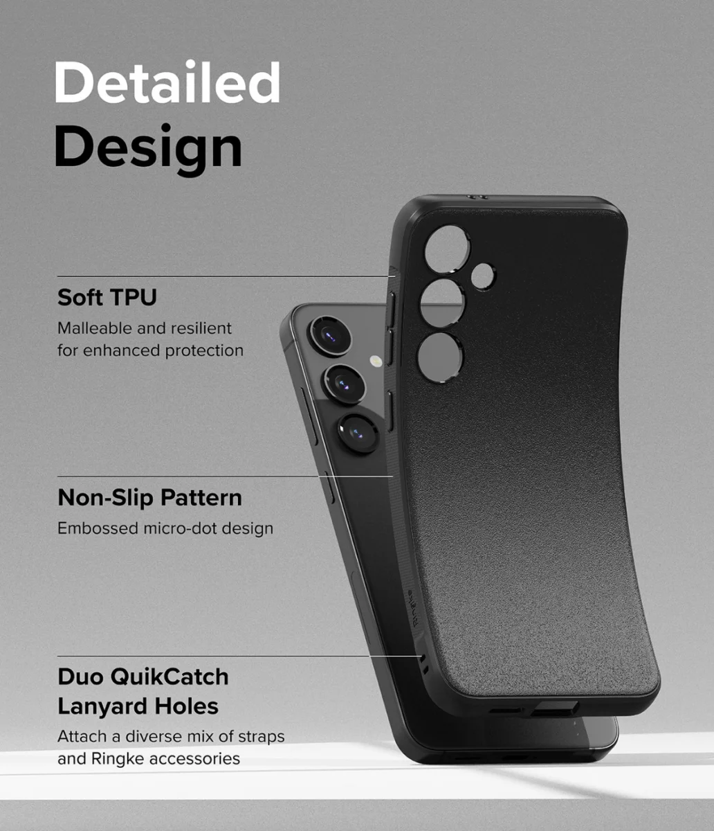 Ringke Onyx Samsung Galaxy S24 Plus Hoesje TPU Back Cover Zwart afbeelding 7