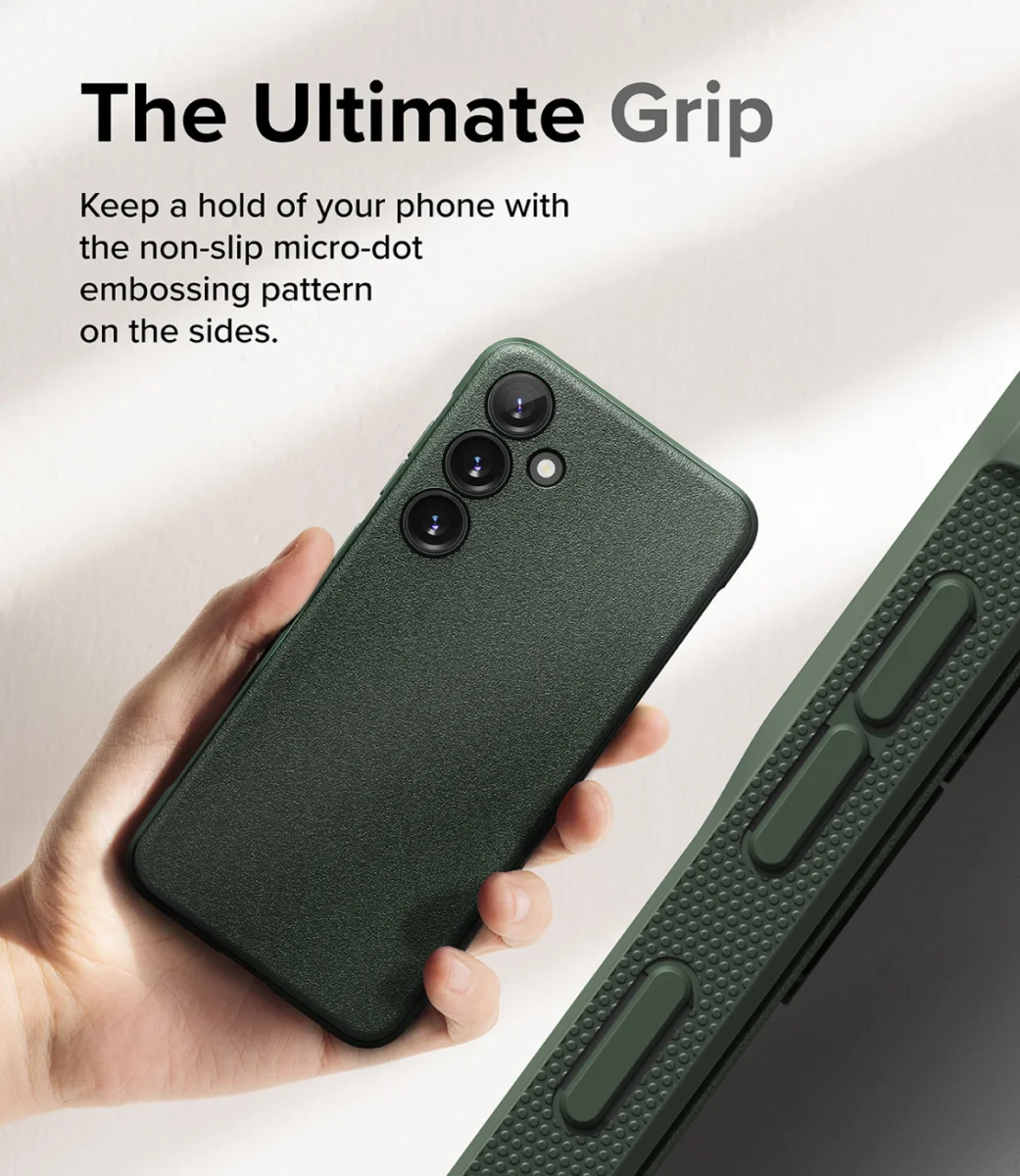 Ringke Onyx Samsung Galaxy S24 Plus Hoesje TPU Back Cover Groen afbeelding 6