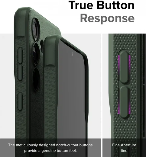 Ringke Onyx Samsung Galaxy S24 Plus Hoesje TPU Back Cover Groen afbeelding 8