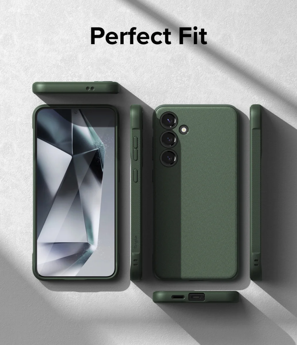 Ringke Onyx Samsung Galaxy S24 Plus Hoesje TPU Back Cover Groen afbeelding 10