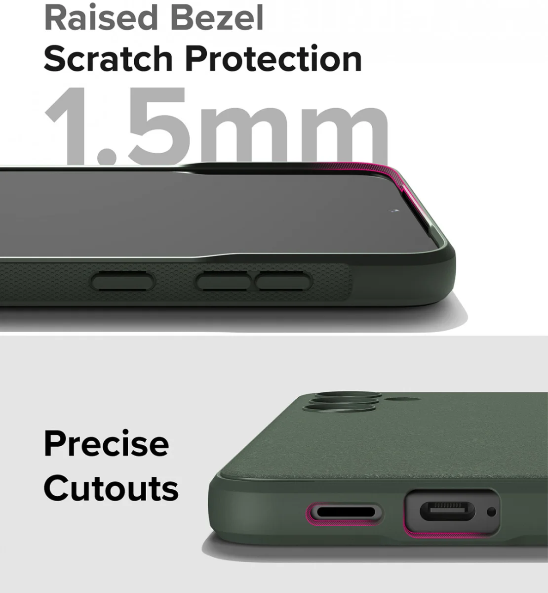 Ringke Onyx Samsung Galaxy S24 Plus Hoesje TPU Back Cover Groen afbeelding 11