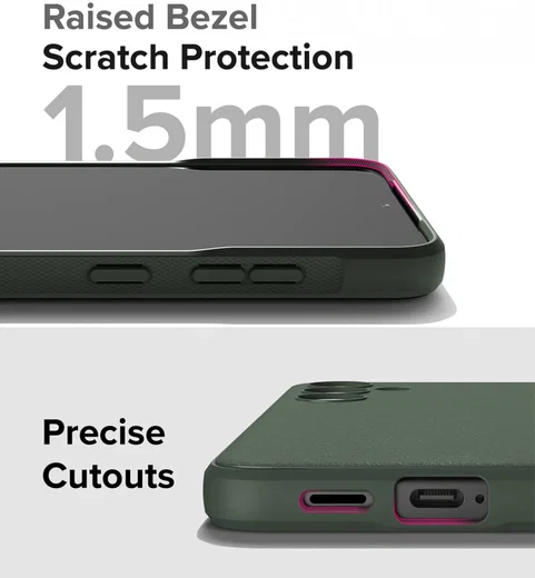 Ringke Onyx Samsung Galaxy S24 Plus Hoesje TPU Back Cover Groen afbeelding 11