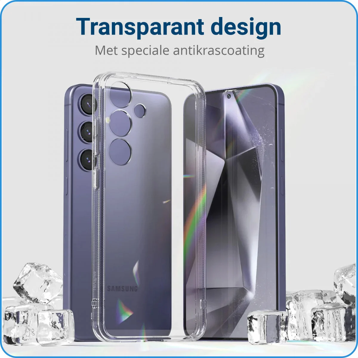 Ringke Fusion Samsung Galaxy S24 Hoesje Back Cover Transparant afbeelding 2