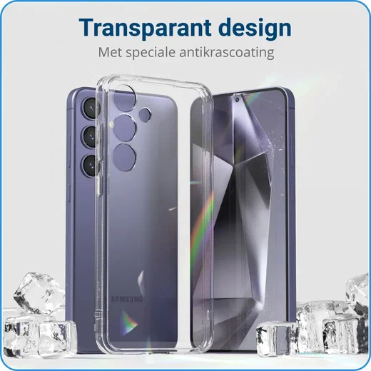Ringke Fusion Samsung Galaxy S24 Hoesje Back Cover Transparant afbeelding 2