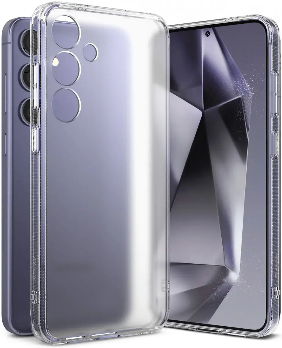 Ringke Fusion Samsung Galaxy S24 Hoesje Back Cover Matte Transparant afbeelding 1