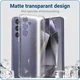 Ringke Fusion Samsung Galaxy S24 Hoesje Back Cover Matte Transparant afbeelding 2