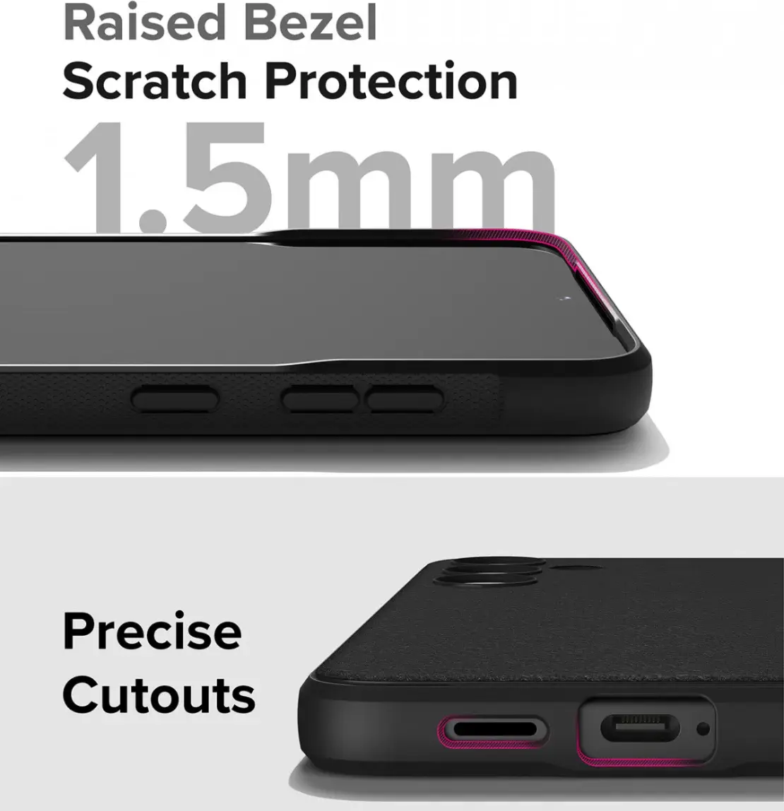 Ringke Onyx Samsung Galaxy S24 Hoesje Flexibel TPU Back Cover Zwart afbeelding 13