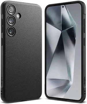 Ringke Onyx Samsung Galaxy S24 Hoesje Flexibel TPU Back Cover Zwart