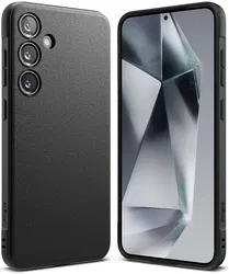 Ringke Onyx Samsung Galaxy S24 Hoesje Flexibel TPU Back Cover Zwart afbeelding